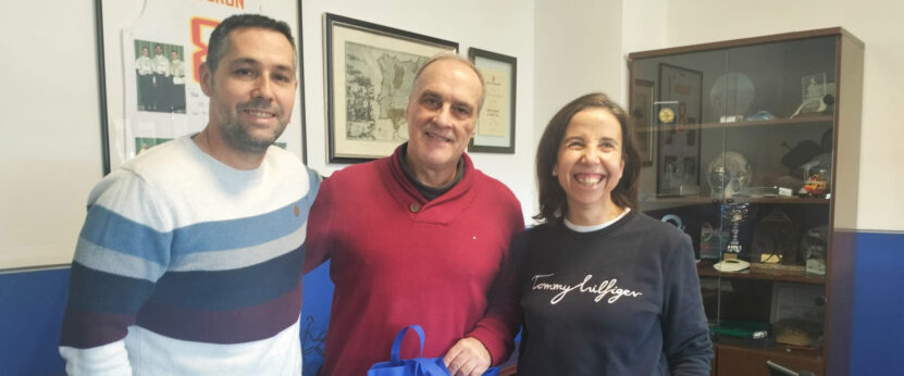 Antonio Manuel Leal, Tomás García e Inmaculada Torres