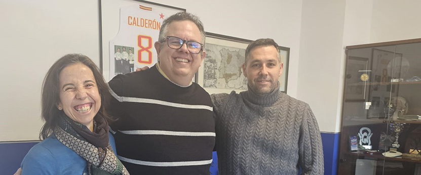 Cristiano Cavalcante, Tomás García e Inma Torres